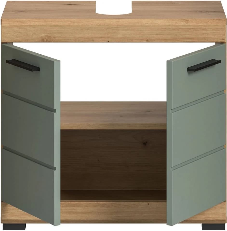 welltime Waschbeckenunterschrank SIENA 60cm 2 Tür MDF-Front - Bild 5
