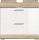 welltime Waschbeckenunterschrank SIENA 60cm 2 Tür 2 Fächer MDF-Front Bild 4