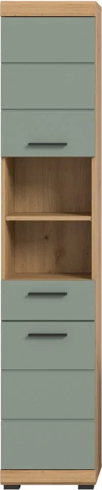 WELLTIME Hochschrank SIENA 37cm 2-Türer mit Schublade - Bild 3