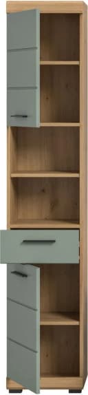 WELLTIME Hochschrank SIENA 37cm 2-Türer mit Schublade Bild 4