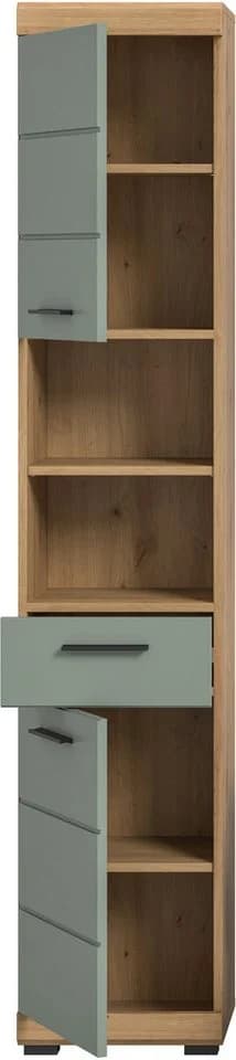 WELLTIME Hochschrank SIENA 37cm 2-Türer mit Schublade - Bild 4