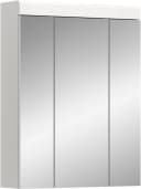 WELLTIME Badezimmerspiegelschrank SIENA Weiß 3 Spiegeltüren Bild 2