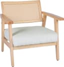 HOME AFFAIRE Loungesessel VILLAINE Creme Rattan mit Armlehnen Bild 2