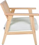 HOME AFFAIRE Loungesessel VILLAINE Creme Rattan mit Armlehnen Bild 5