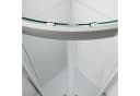 WELLTIME Runddusche New Trento Grau Chrom 195cm Höhe Bild 5