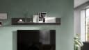 Home affaire Wandboard AOSTA Grau Weiß Modernes Wandregal Bild 1