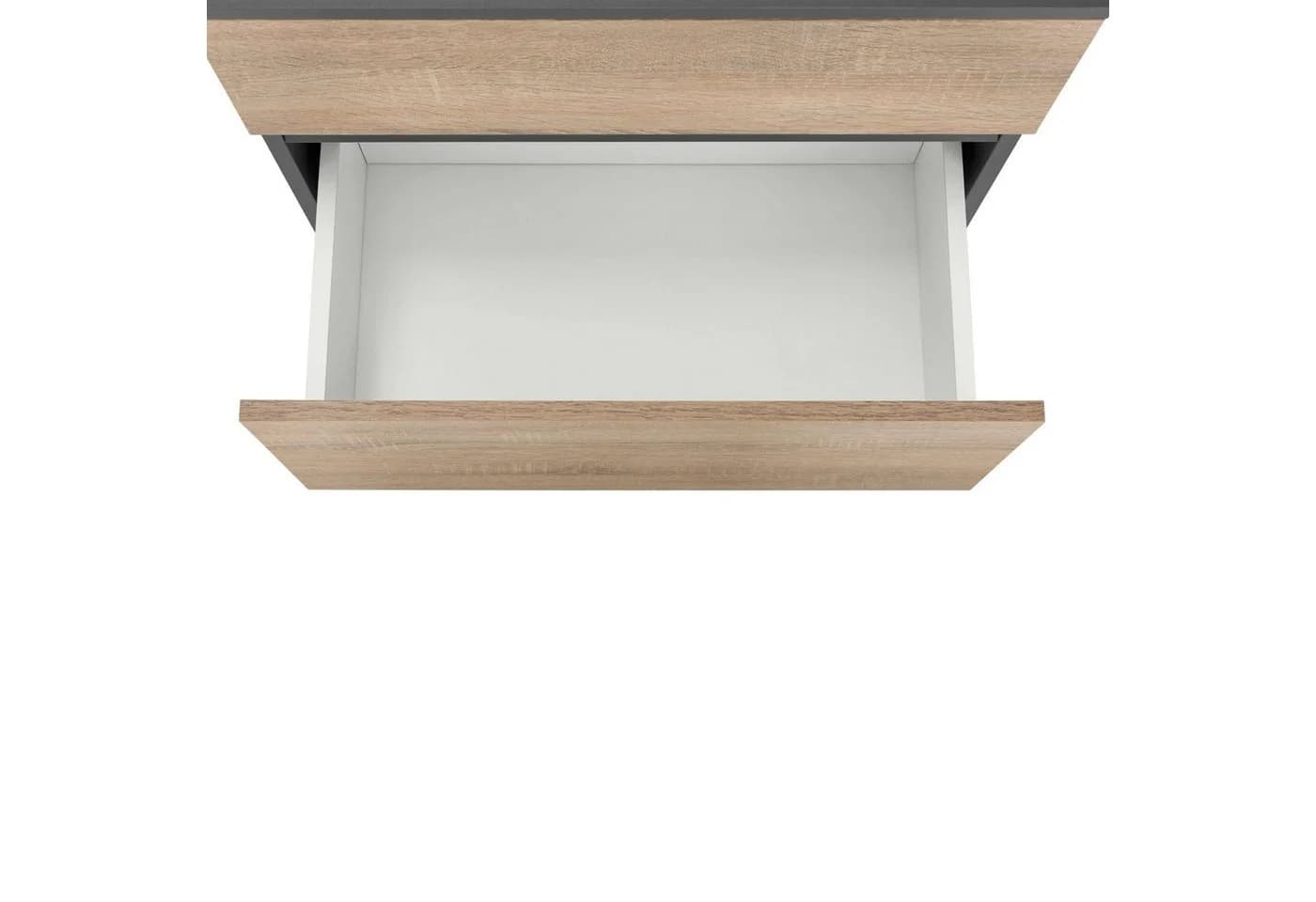 HOME AFFAIRE Wisla Badmöbel-Set Anthrazit/Eiche 60cm - Bild 5