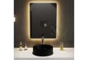 WELLTIME LED-Lichtspiegel Toledo eckig mit Anti-Fog Bild 2