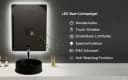 WELLTIME LED-Lichtspiegel Toledo eckig mit Anti-Fog Bild 3
