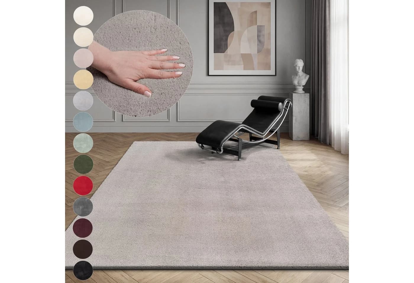 OTTO HOME Arabell Kunstfellteppich Beige Waschbar - Bild 2