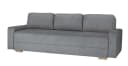 HOME AFFAIRE SHERIDIAN Schlafsofa 3-Sitzer Grau mit Bettkasten Bild 4