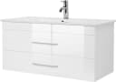 welltime Waschtisch Florenz Komplett-Set 100cm Weiß Bild 2