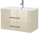 WELLTIME Waschtisch Florenz mit Waschbecken Cashmere Hochglanz Bild 2