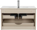 WELLTIME Waschtisch Florenz mit Waschbecken Cashmere Hochglanz Bild 5