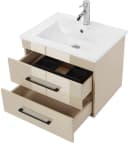 welltime Waschtisch Florenz Badschrank inkl. Waschbecken Kaschmir Bild 4