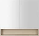 welltime Spiegelschrank Florenz 2 Türen Beige Landhausstil Bild 3
