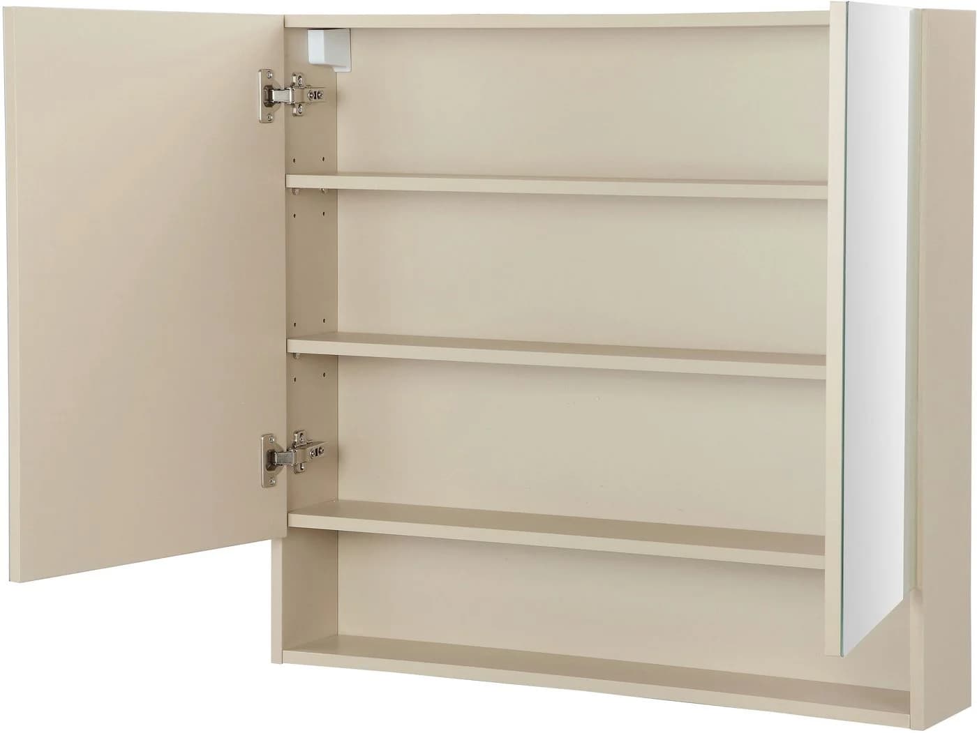 welltime Spiegelschrank Florenz 2 Türen Beige Landhausstil - Bild 4