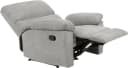 HOME AFFAIRE Relaxsessel LANNOY Hellgrau mit Relaxfunktion und USB Bild 1