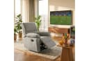 HOME AFFAIRE Relaxsessel LANNOY Hellgrau mit Relaxfunktion und USB Bild 2