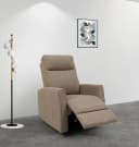 OTTO HOME Relaxsessel KAYLI Taupe mit Schaukel-, Dreh- und Liegefunktion Bild 2