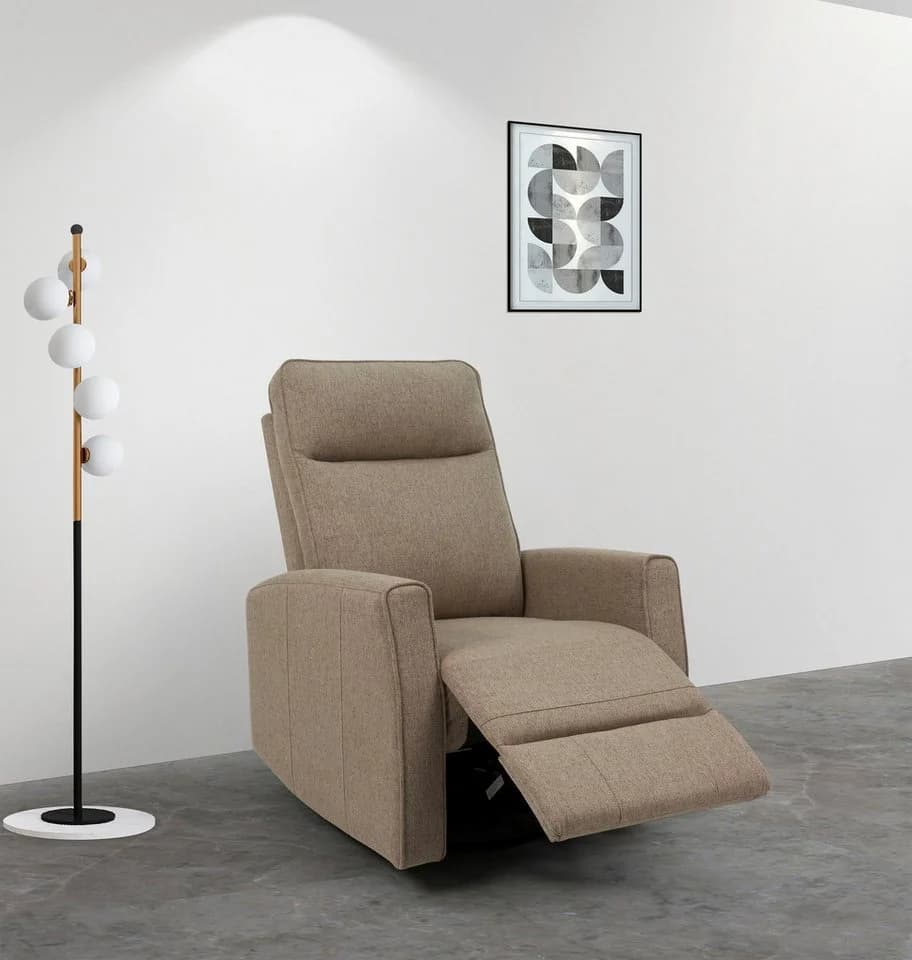 OTTO HOME Relaxsessel KAYLI Taupe mit Schaukel-, Dreh- und Liegefunktion - Bild 2