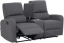 HOME AFFAIRE TOURNAY 2-Sitzer Sofa Dunkelgrau Relaxfunktion Bild 1