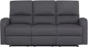 HOME AFFAIRE TOURNAY 3-Sitzer Sofa Dunkelgrau mit Relaxfunktion Bild 1