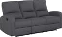HOME AFFAIRE TOURNAY 3-Sitzer Sofa Dunkelgrau mit Relaxfunktion Bild 4