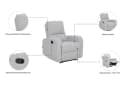 HOME AFFAIRE TOURNAY Relaxsessel mit Recliner und Liegefunktion Bild 3