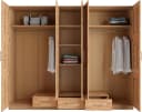 OTTO HOME Kleiderschrank Sabrina Landhausstil Buche mit Spiegel Bild 3