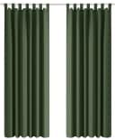 OTTO HOME Vorhang Parry 2-er Set Olivgrün blickdicht Polyester Bild 1