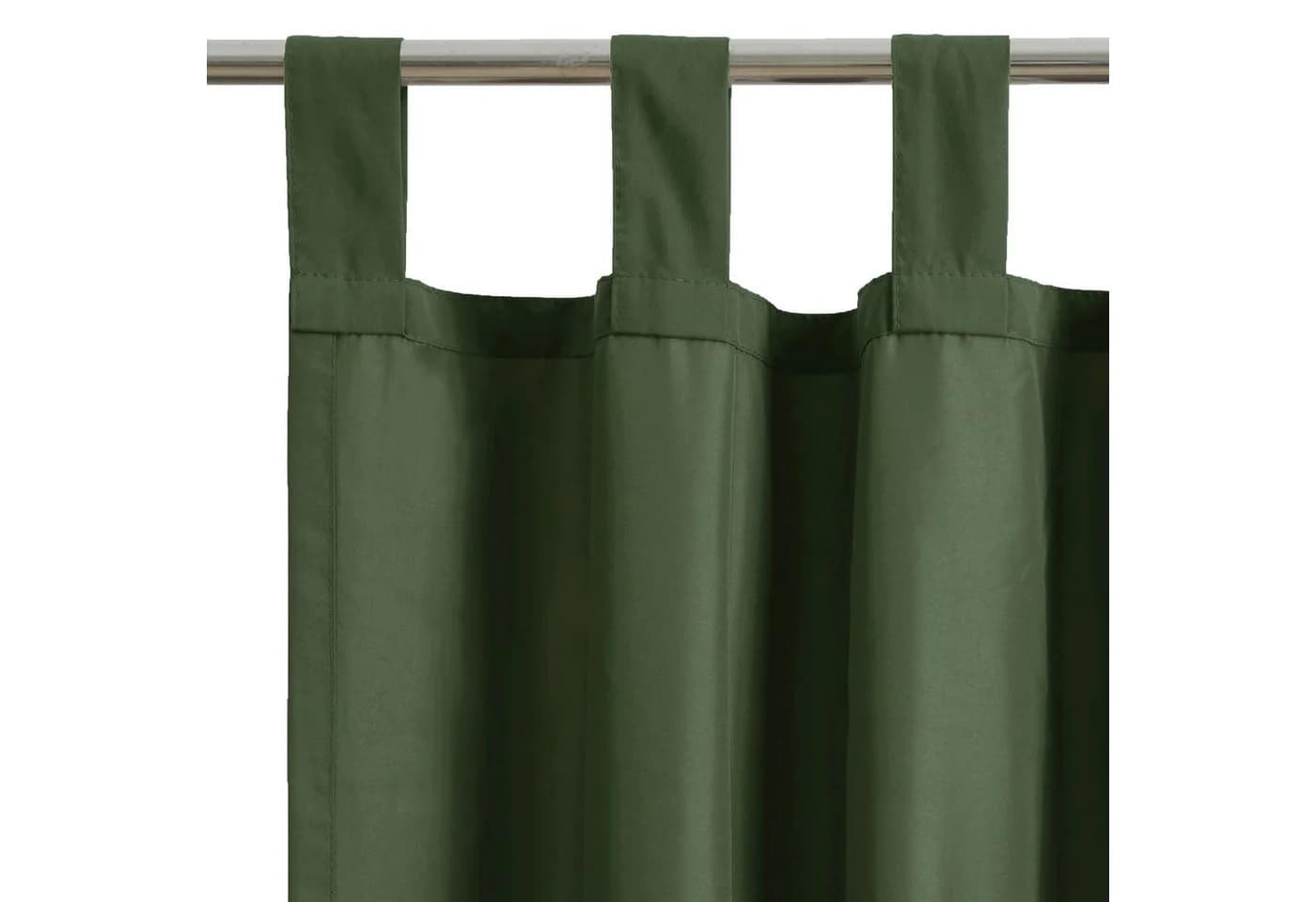 OTTO HOME Vorhang Parry 2-er Set Olivgrün blickdicht Polyester - Bild 4