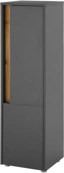 HOME AFFAIRE Midischrank CITY/GIRON Anthrazit mit Griffmulde Bild 2