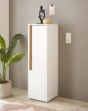 Midischrank HOME AFFAIRE CITY/GIRON Weiß mit Griffmulde Bild 1