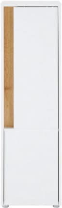 Midischrank HOME AFFAIRE CITY/GIRON Weiß mit Griffmulde Bild 5