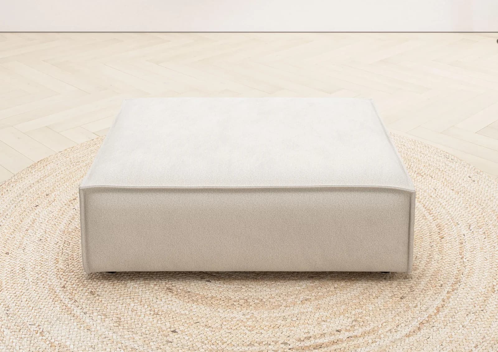 HOME AFFAIRE Watertown XXL Hockerbank Beige Erweiterbar