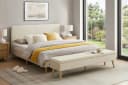 Home Affaire Bettbank Armandine Beige mit Stauraum Bild 1