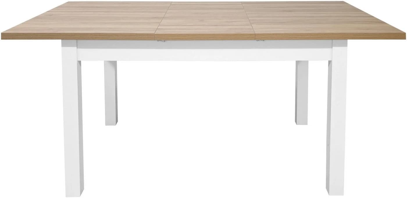 Esstisch OTTO HOME Ismund Weiß/Natur Ausziehbar - Bild 3