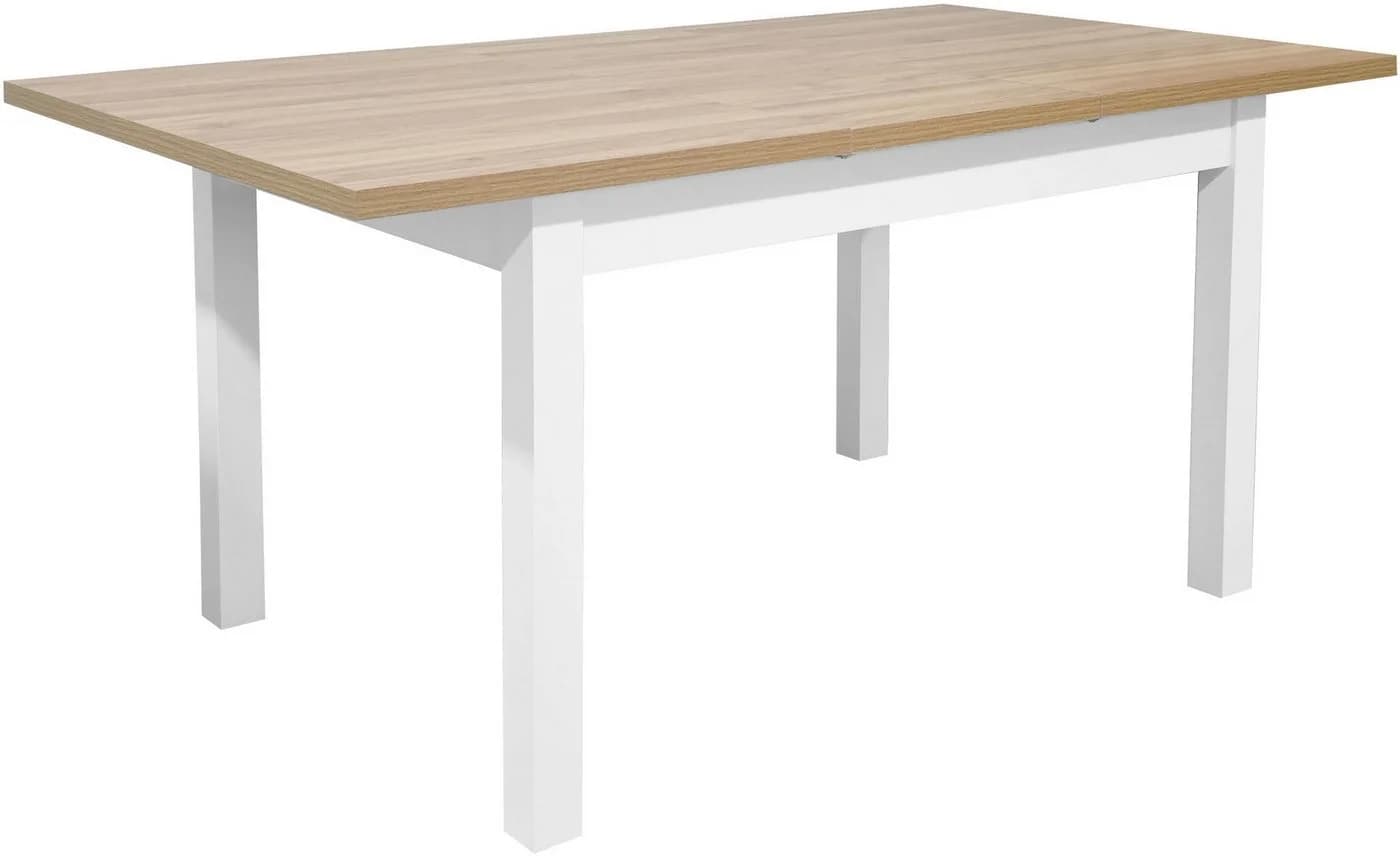 Esstisch OTTO HOME Ismund Weiß/Natur Ausziehbar - Bild 4