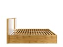 Home Affaire Bett Fabella mit Stauraum und LED-Beleuchtung Weiß/Natur Bild 4