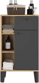 INOSIGN Midischrank Oslo Badschrank mit Knopfgriff Skandinavisches Design Bild 4