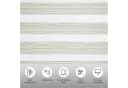 OTTO HOME Doppelrollo PAGELLA Hellgrau Polyester Klemmfix Bild 3