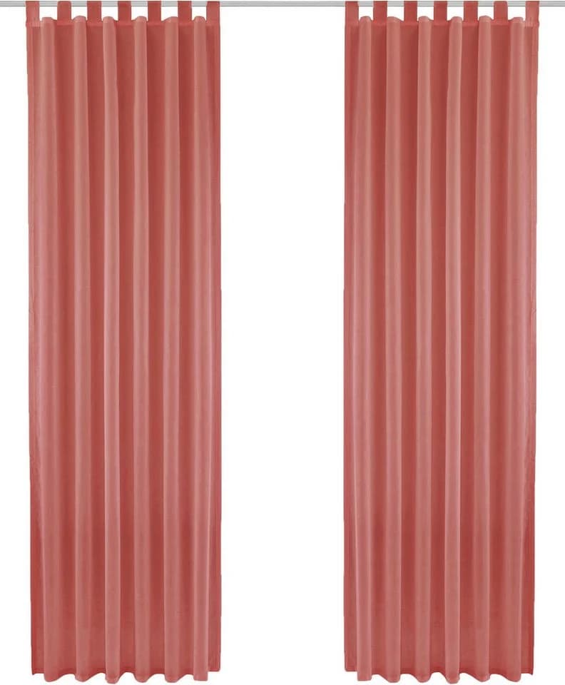 OTTO HOME Gardine XANA Orange Terra 145x145cm Voile Polyester