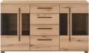 Home affaire Sideboard Cantara Modern Eiche Evoke Schwarz Bild 5