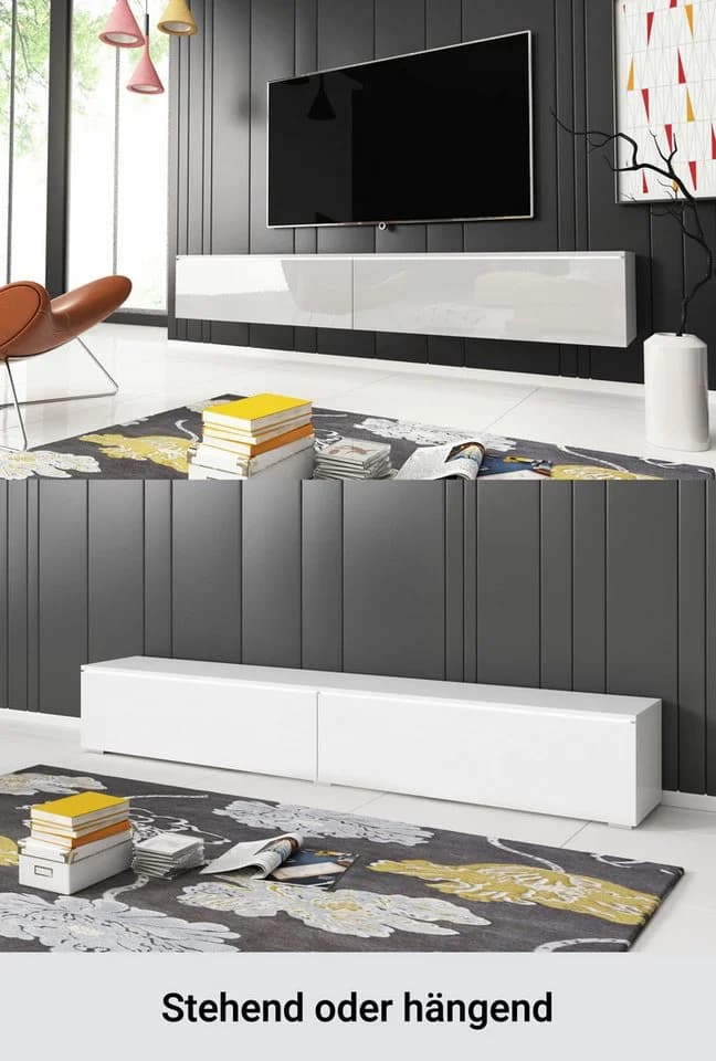 Home affaire Lowboard VERA Modernes TV-Board 180 cm - Bild 4