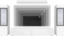 Home Affaire Wohnwand VERA II Schwarz mit LED-Beleuchtung Bild 5