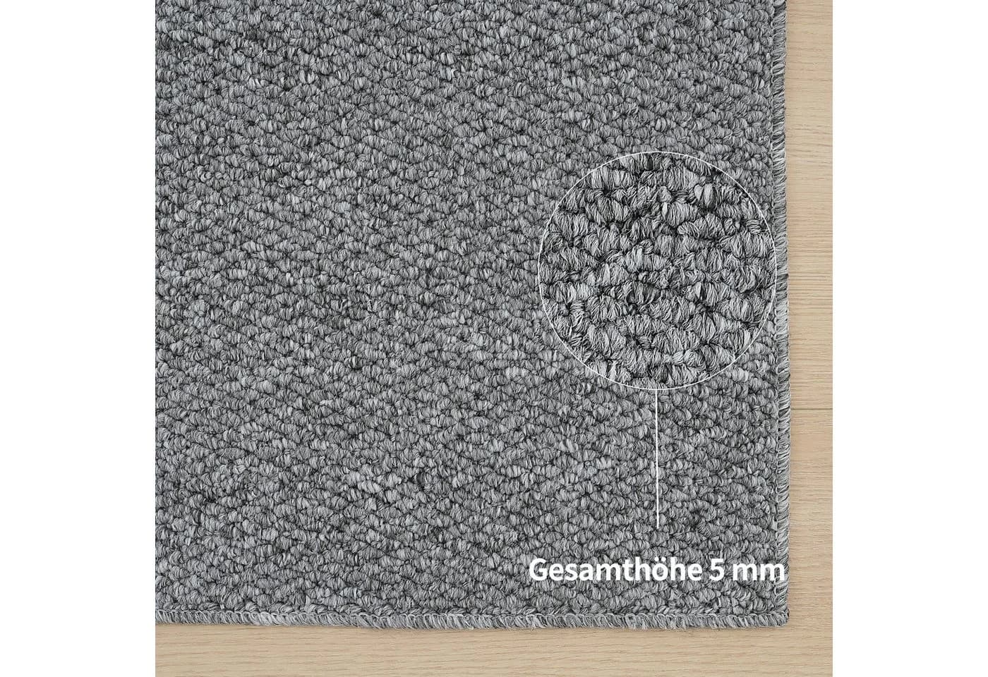 OTTO HOME Teppich Lilia Grau Uni Sisal-Optik Waschbar - Bild 5