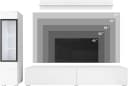 Home Affaire Wohnwand Vera Set Weiß Matt/Hochglanz mit LED Bild 5