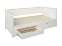 Daybed OTTO HOME Leorben Weiß Massivholz mit Schubladen Bild 5