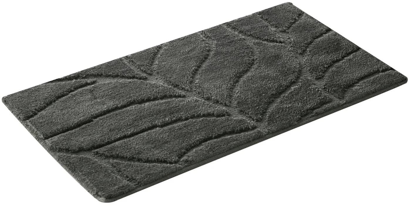 Badematte MY HOME Epense Blatt-Motiv Hoch-Tief-Effekt